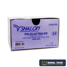 POLIGLACTINA 910 (5-0) 1.5CM – 1/2 TRG – 70CM (SHALON)