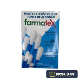 HASTES FLEXÍVEIS (COTONETE) CX75UN (FARMATEX)