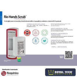 RIO HANDS SCRUB (ANTISSEPSIA CIRÚRGICA DAS MAOS) REFIL (1250ML) 1FRASCO (RIOQUÍMICA)