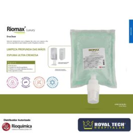 RIOMAX LUXURY ERVA DOCE (SABONETE EM ESPUMA) REFIL (1L) 1BOLSA (RIOQUÍMICA)