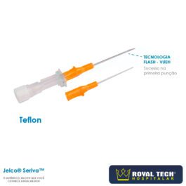 CATETER IV PERIF. (JELCO SERIVA) 14Gx45MM (FEP-TEFLON-72h) 1UN (SMITHS MEDICAL)