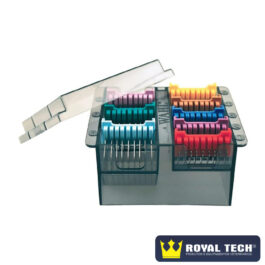 KIT DE PENTES DE ALTURA EM AÇO INOX (SNAPS COMPATÍVEL MÁQ. BRAVURA) 1 UNIDADE (WAHL)