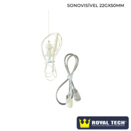 AGULHA PARA BLOQUEIO PERIFÉRICO COM ESTIMULAÇÃO (SONOVISÍVEL) 22GX50MM (ZOR)