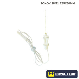 AGULHA PARA BLOQUEIO PERIFÉRICO COM ESTIMULAÇÃO (SONOVISÍVEL) 22GX50MM (ZOR)