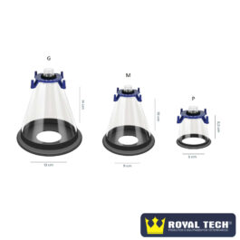 MÁSCARA PARA ANESTESIA VETERINÁRIA (M) 1UN (RTI)