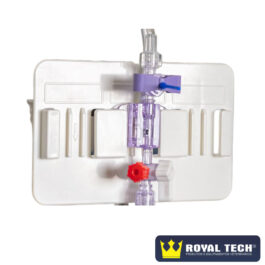 PLACA SUPORTE PARA TRANSDUTOR DE PRESSÃO INVASIVA ESPAÇAMENTO 3.5CM (VETERINÁRIO) 1UN (RTI)