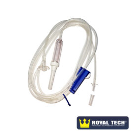 EQUIPO MACROGOTAS VETERINÁRIO 2.5M (9FR) COMPLETO COM CLAMP LS CX100UN (RTI)