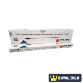 CÂNULA DE KLEIN (2MMX20CM) PARA SERINGA DE 20ML (VETERINÁRIO) 1UN (RTI)