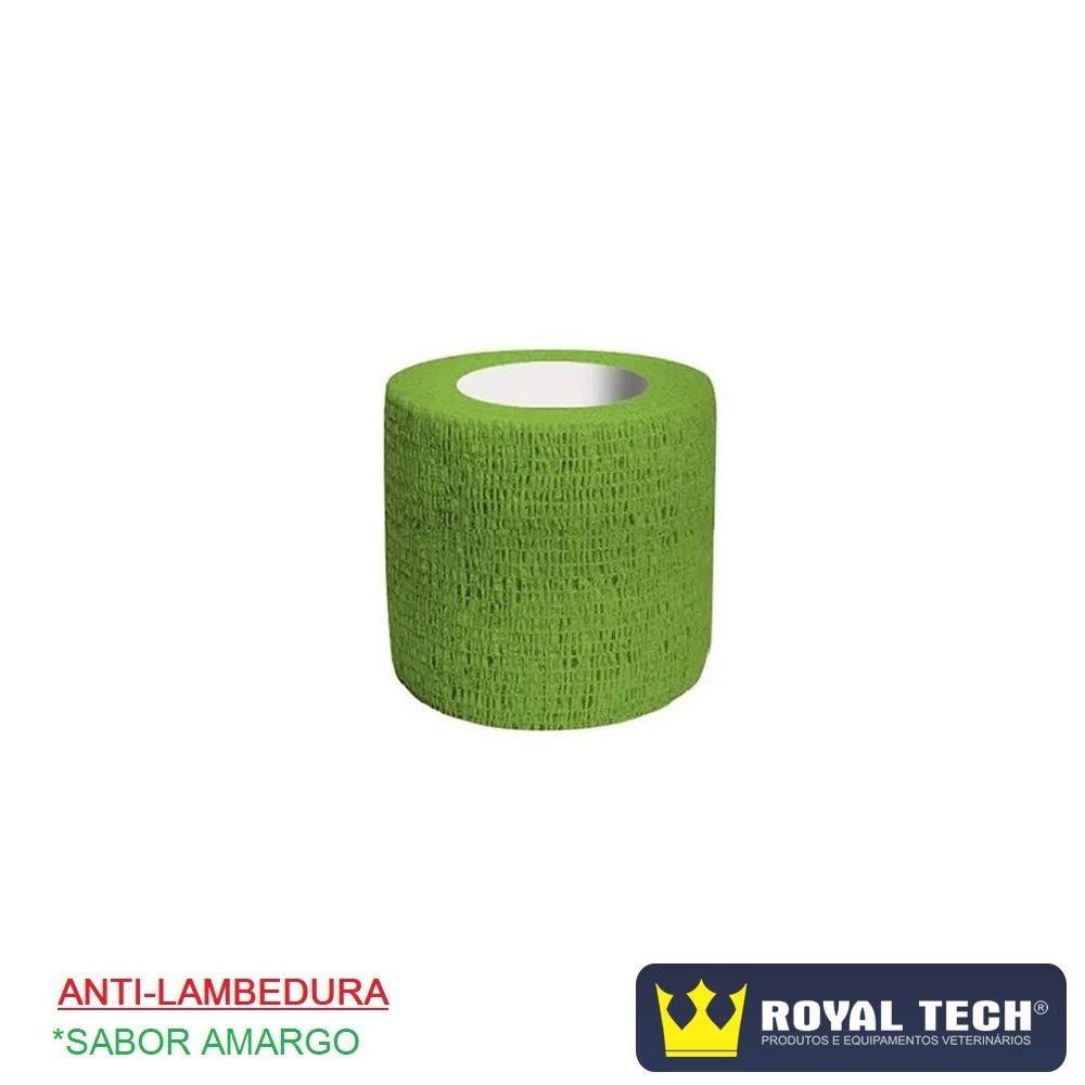 ATADURA ELÁSTICA (AMARGA) VERDE (5CMX4.5M) 1UN (SALPET)